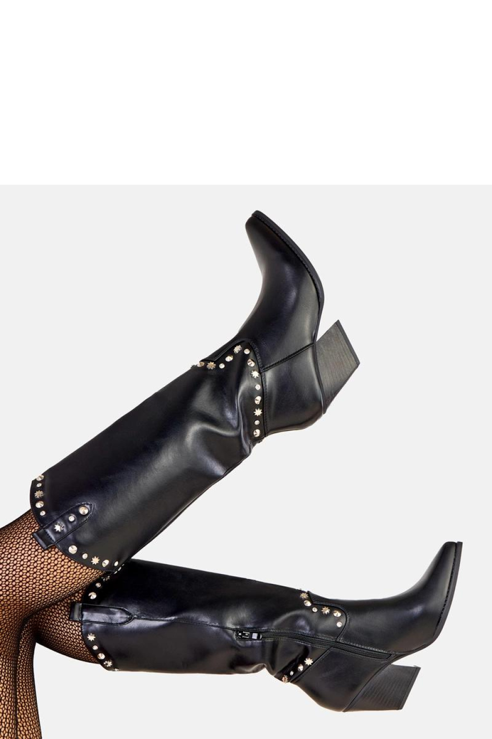 Laarzen met hoge hakken model 219648 Solea - Image 4