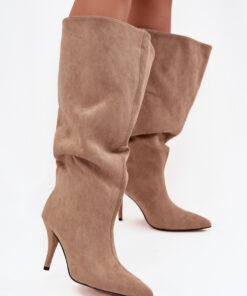 Laarzen met hoge hakken model 219854 Step in style