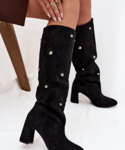 Laarzen met hoge hakken model 219862 Step in style