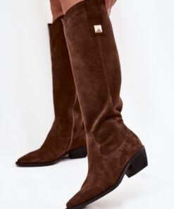 Laarzen met hoge hakken model 220208 Step in style