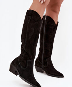 Laarzen met hoge hakken model 220210 Step in style