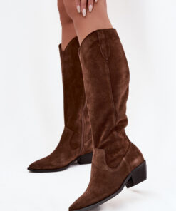 Laarzen met hoge hakken model 220211 Step in style