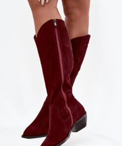 Laarzen met hoge hakken model 220212 Step in style