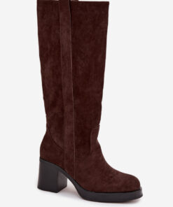 Alternative view of Laarzen met hoge hakken model 220223 Step in style