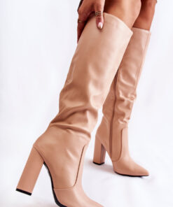 Laarzen met hoge hakken model 220511 Step in style