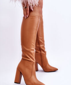 Laarzen met hoge hakken model 220513 Step in style