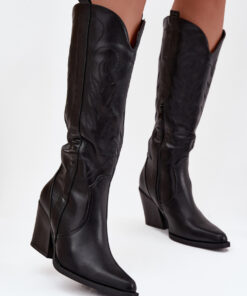 Laarzen met hoge hakken model 220714 Step in style