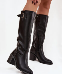 Laarzen met hoge hakken model 220722 Step in style