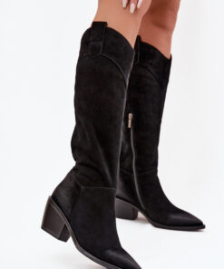 Laarzen met hoge hakken model 221160 Step in style