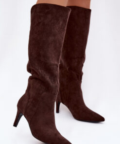 Laarzen met hoge hakken model 221902 Step in style