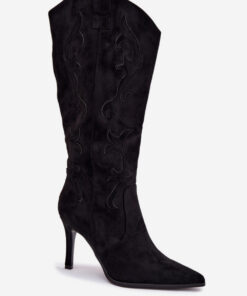 Alternative view of Laarzen met hoge hakken model 221906 Step in style