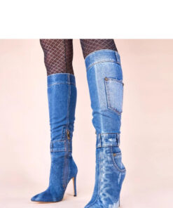 Laarzen met hoge hakken model 222058 Solea