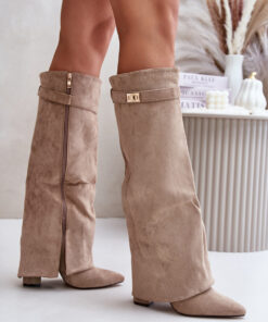 Laarzen met hoge hakken model 222536 Step in style