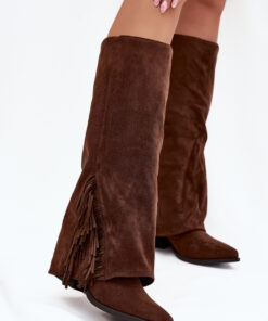 Laarzen met hoge hakken model 222537 Step in style