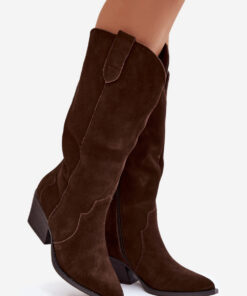 Laarzen met hoge hakken model 222727 Step in style