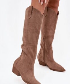 Alternative view of Laarzen met hoge hakken model 223004 Step in style