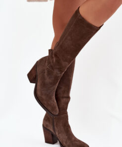 Laarzen met hoge hakken model 223008 Step in style