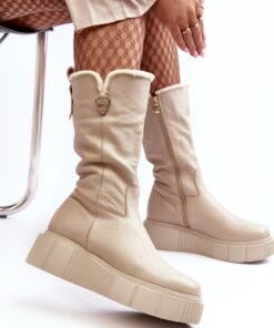 Alternative view of Laarzen met sleehak model 188530 Step in style