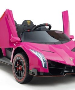 Lamborghini Veneno 12V 2-zits Roze