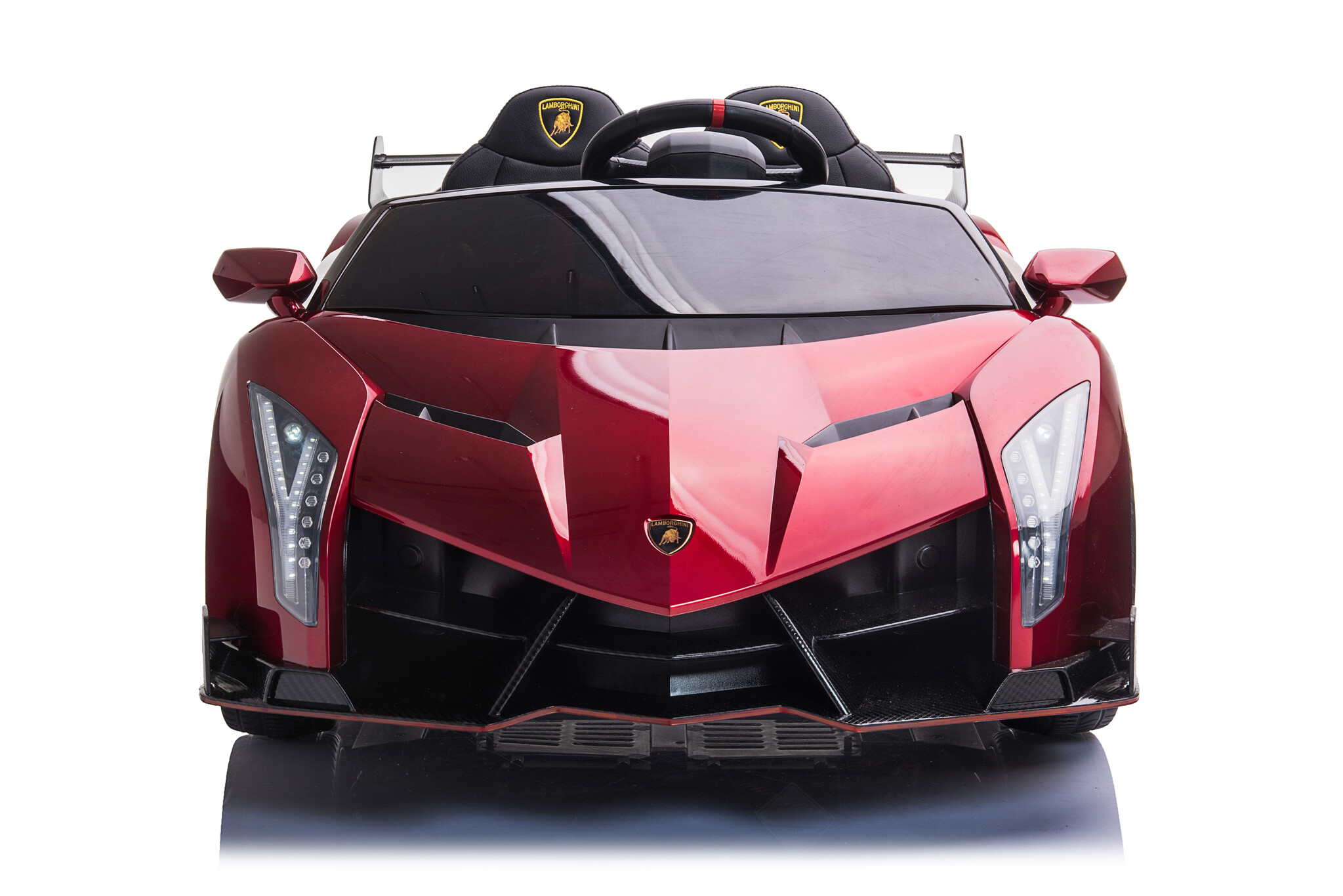 Lamborghini Veneno 12V 2-zits Rood - Afbeelding 2