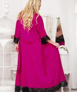 Alternative view of Lange ochtendjas model 197569 Kalimo