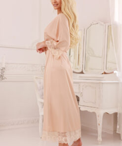 Alternative view of Lange ochtendjas model 218049 Kalimo