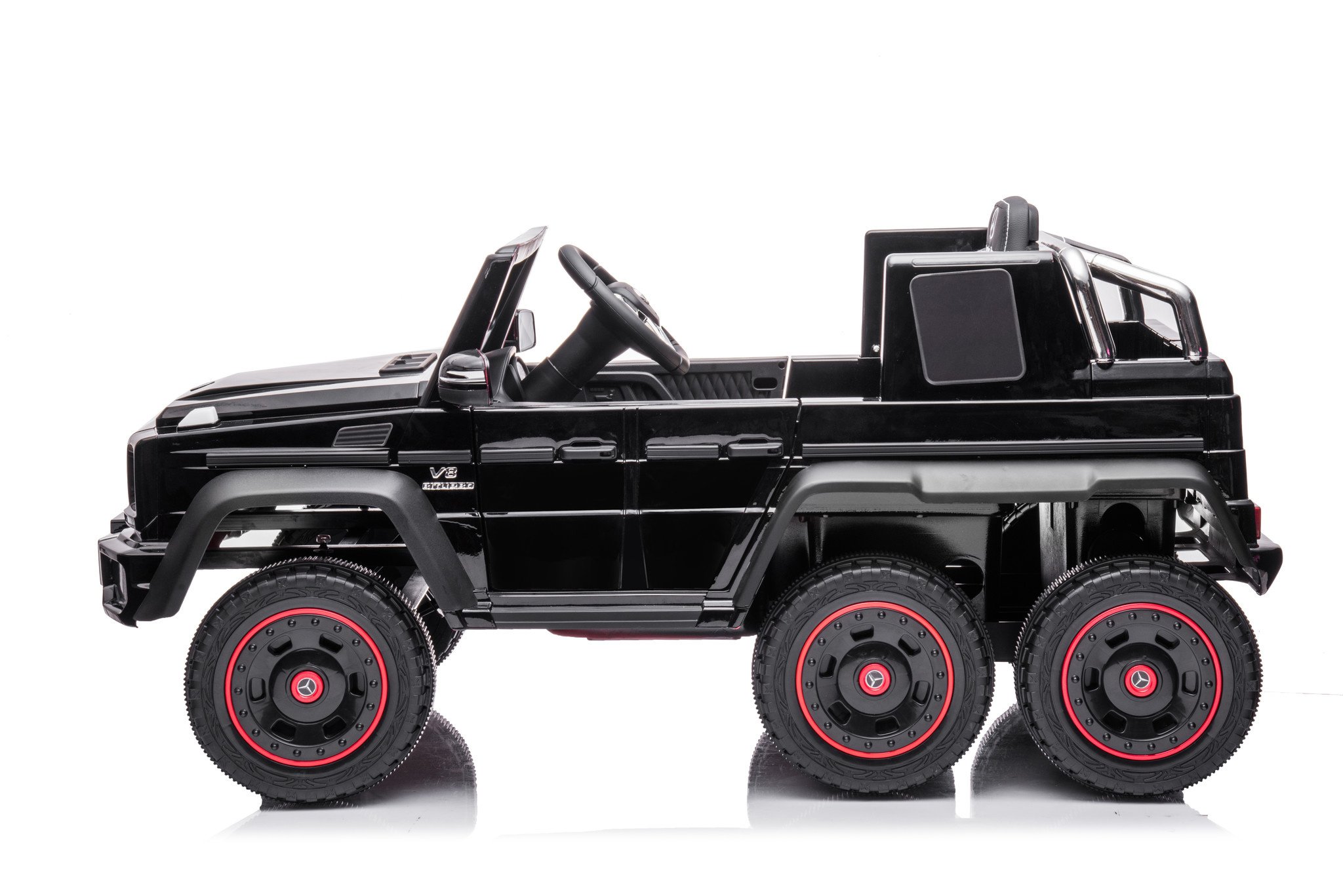 Mercedes G63 6X6 AMG 12V Zwart - Afbeelding 6