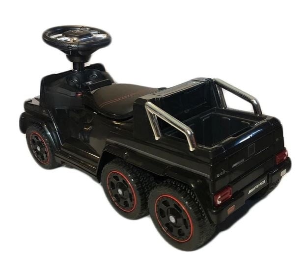 Mercedes G63 6X6 Loopauto Zwart - Afbeelding 2