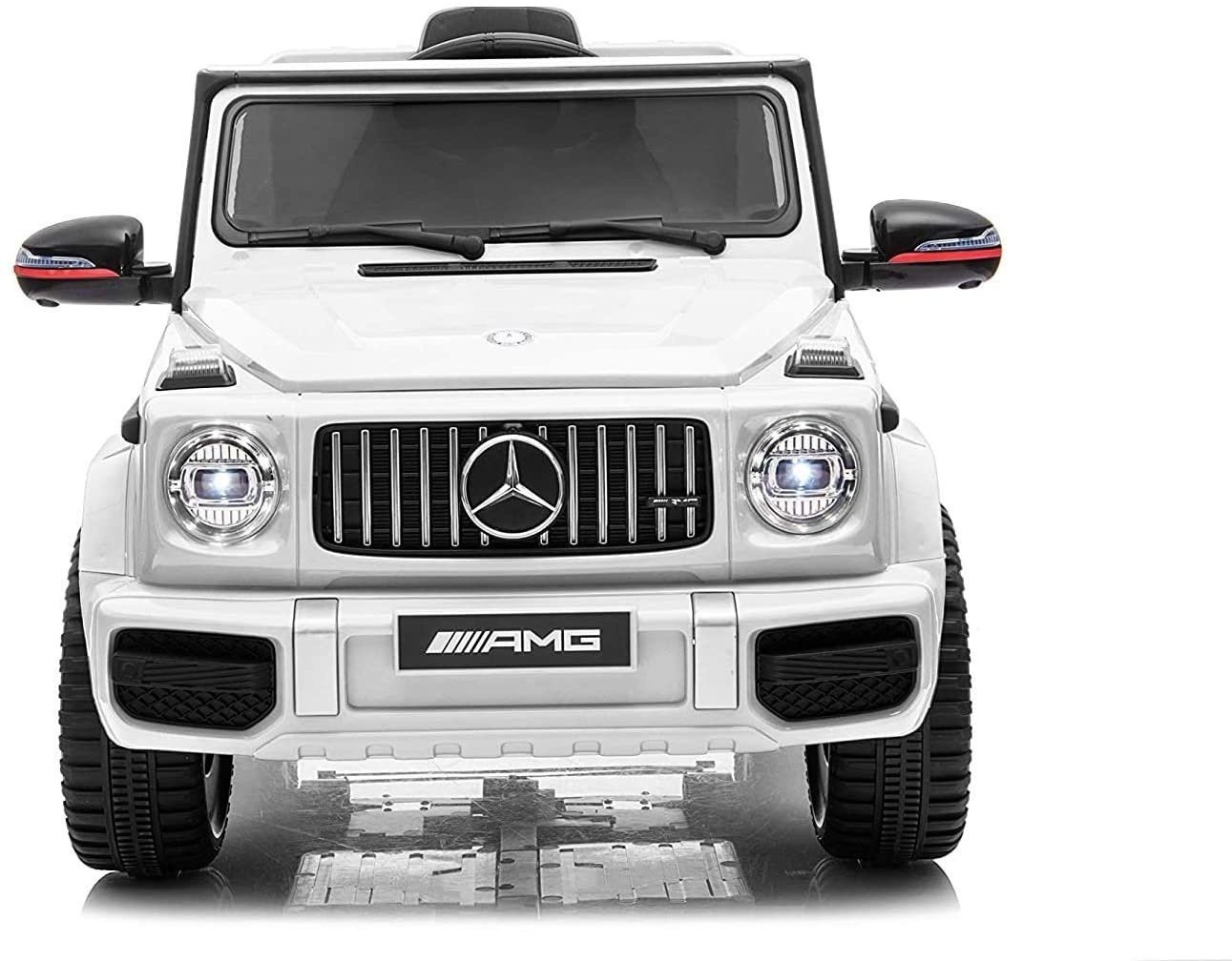 Mercedes G63 AMG Cabrio 12V Wit - Afbeelding 7