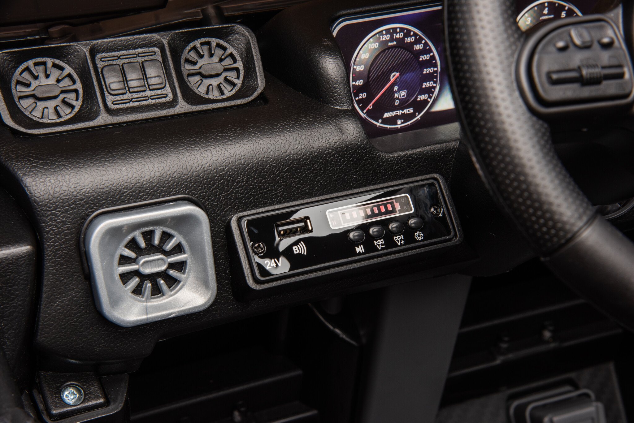 Mercedes G63 AMG XL 24V Black - Afbeelding 10