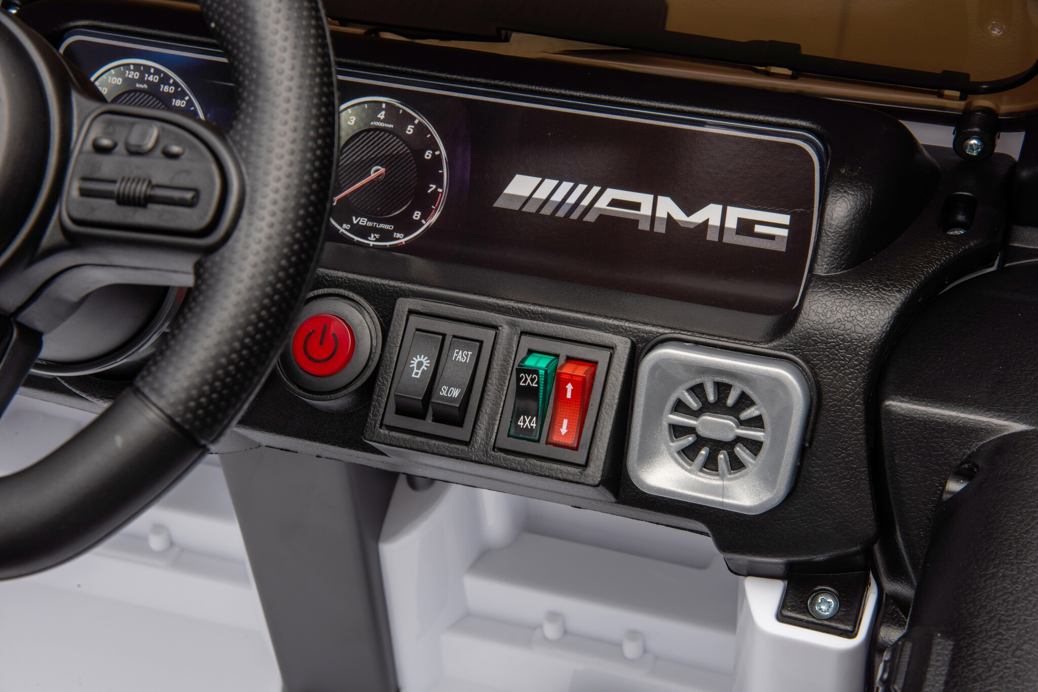 Mercedes G63 AMG XL 24V Wit - Afbeelding 3