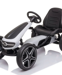 Mercedes Go-kart White