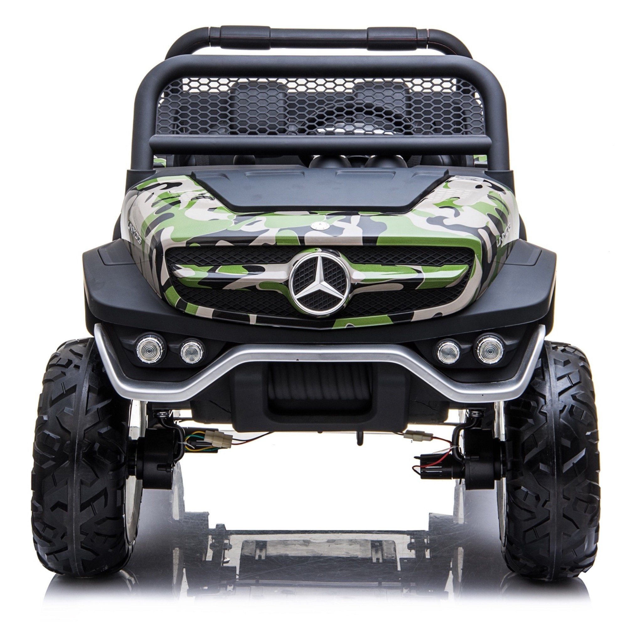 Mercedes Unimog 12V 2-zits Camouflage - Afbeelding 2