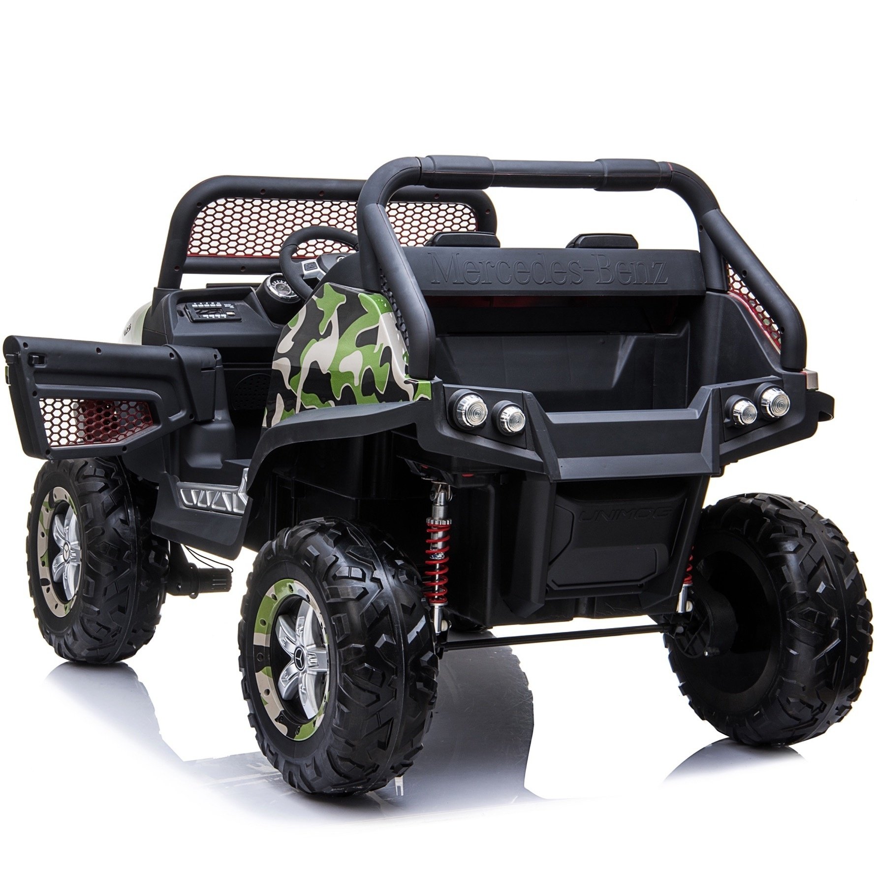 Mercedes Unimog 12V 2-zits Camouflage - Afbeelding 3