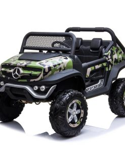 Mercedes Unimog 12V 2-zits Camouflage