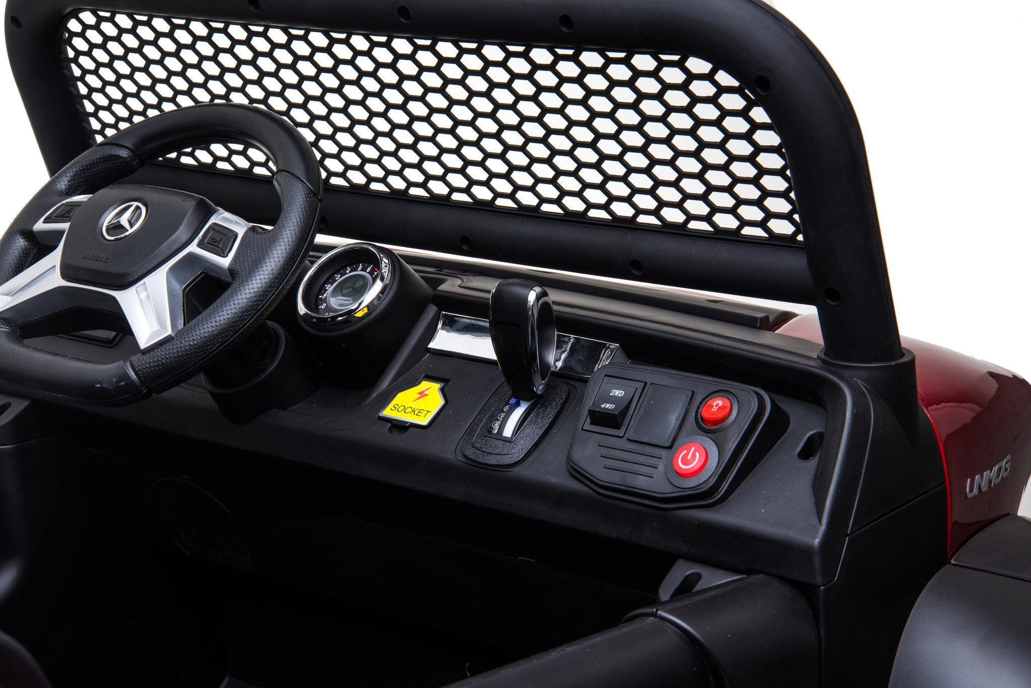 Mercedes Unimog 12V 2-zits Camouflage - Afbeelding 7