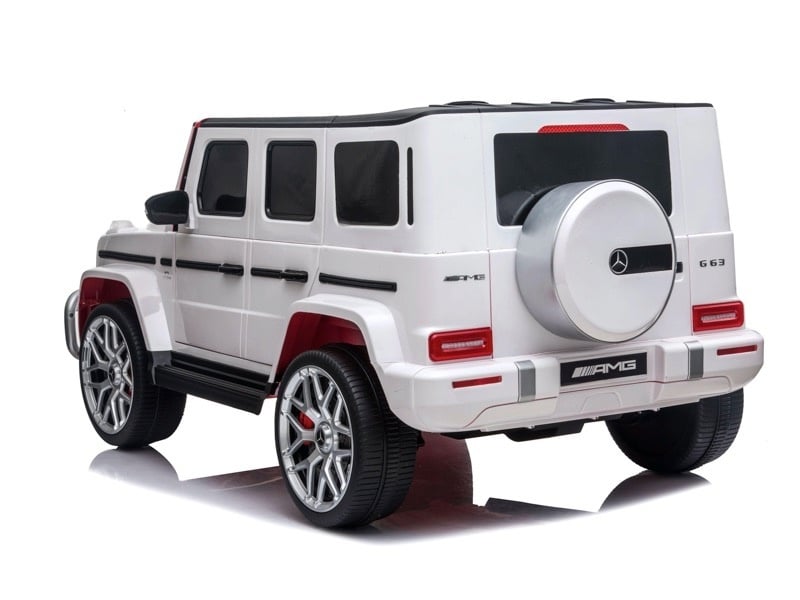 Mercedes g63 12V 2-seater White - Afbeelding 5