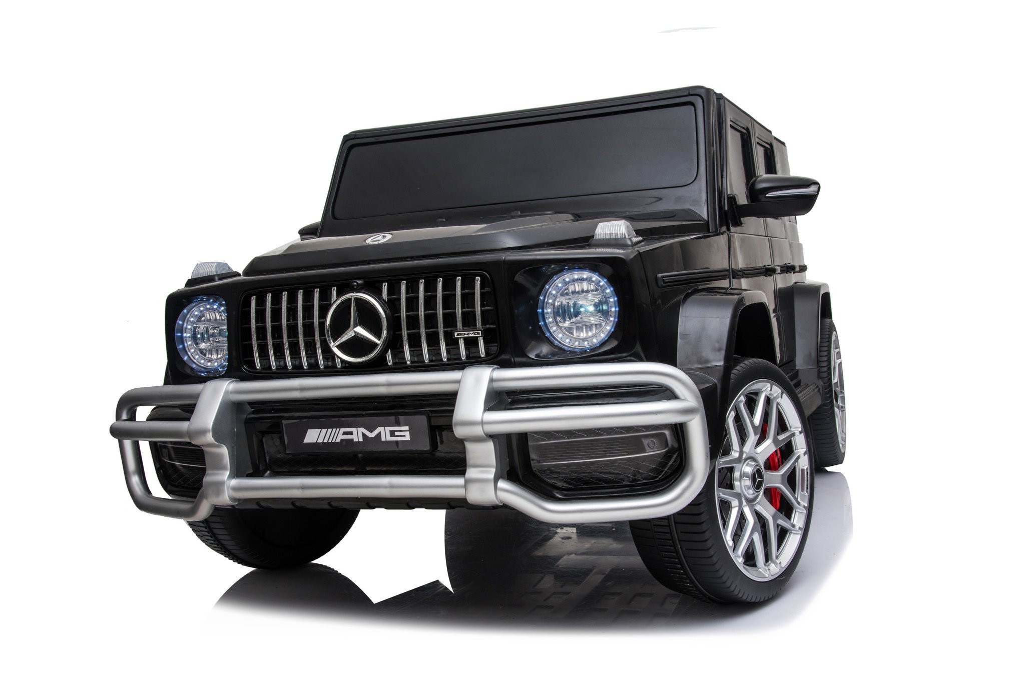 Mercedes g63 12V 2-seater metallic black - Afbeelding 2