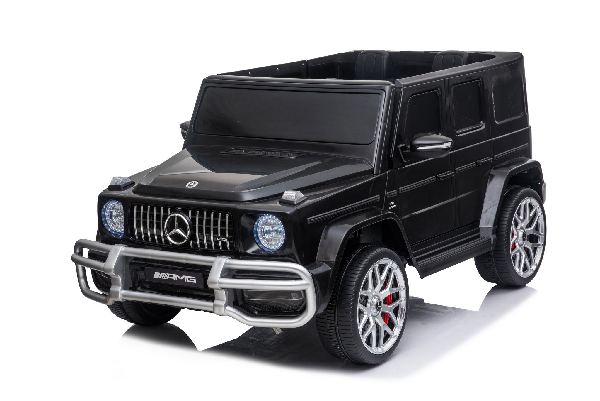 Mercedes g63 12V 2-seater metallic black - Afbeelding 7
