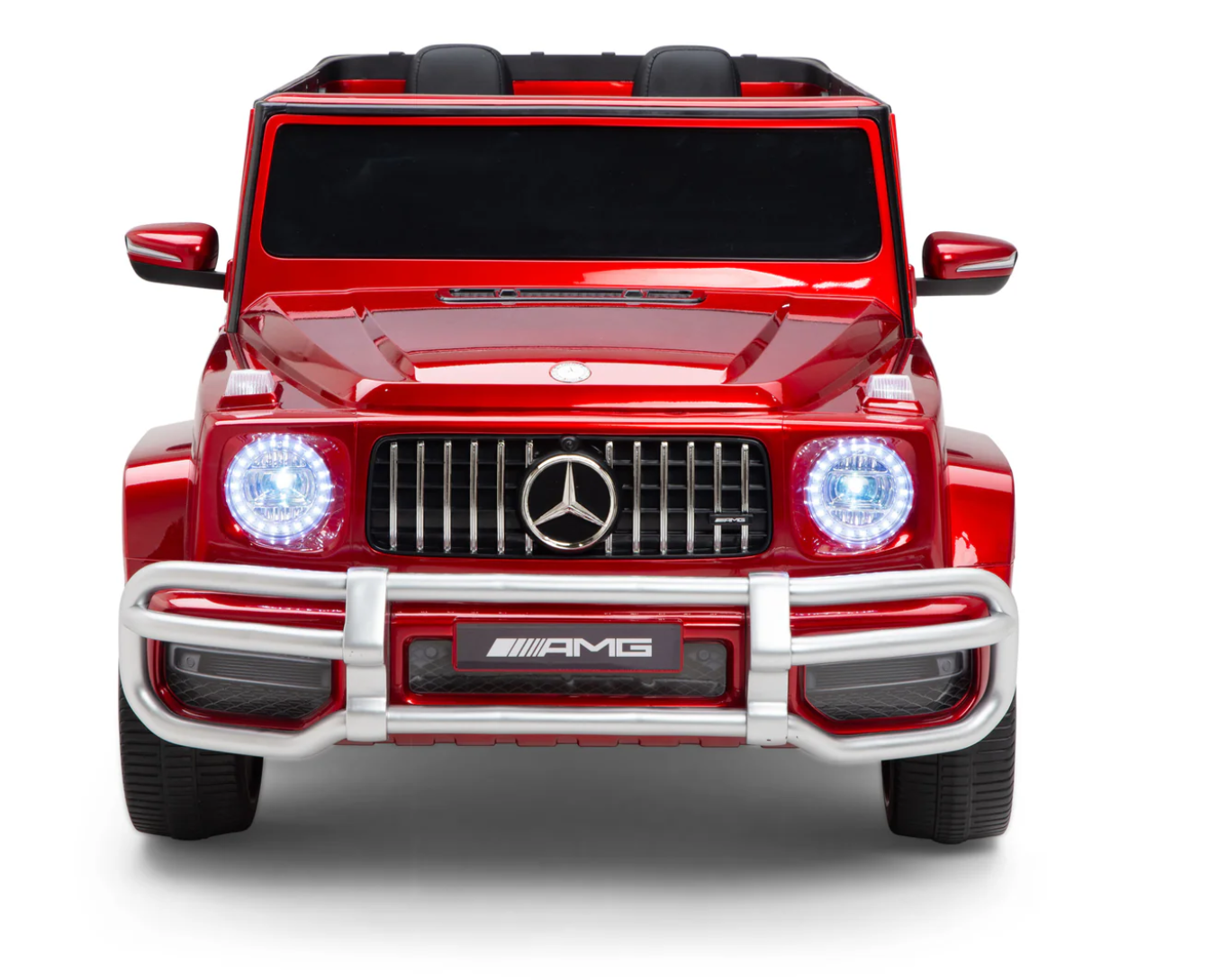 Mercedes g63 12V 2-zits metallic rood - Afbeelding 3