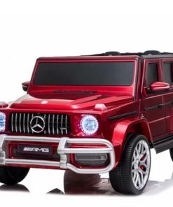 Mercedes g63 12V 2-zits metallic rood