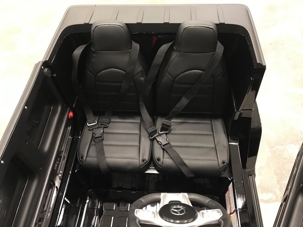 Mercedes g63 12V 2-zits metallic rood - Afbeelding 10