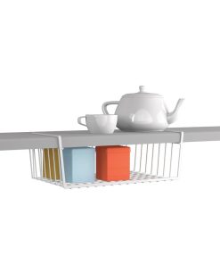 Alternative view of Metaltex Hangmand 40x26x14 cm Wit/Metaal