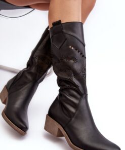 Alternative view of Opengewerkte laarzen model 192114 Step in style