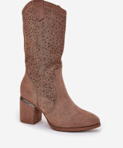 Alternative view of Opengewerkte laarzen model 218495 Step in style