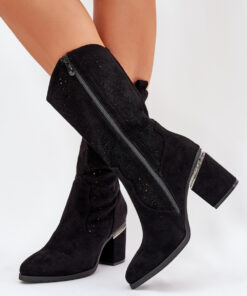 Opengewerkte laarzen model 218496 Step in style