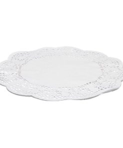 Patisse Papieren Taartranden 36 cm 6 Stuks Wit