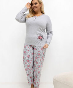 ~Piżama Plus Size model 221194 Forever Pink