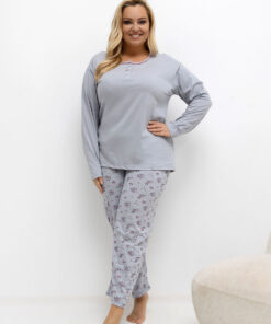 ~Piżama Plus Size model 221195 Forever Pink