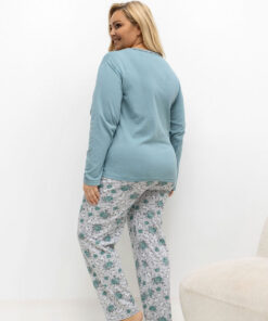 Alternative view of Plus Size Pyjama model 221190 Forever Pink